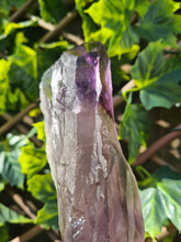 Load image into Gallery viewer, HUGE XL Amethyst Wand / Root on stand from Brazil AAA+ 500g to 650g
