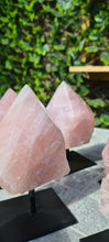 Load image into Gallery viewer, ROSE QUARTZ POLISHED ON STAND

