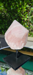 ROSE QUARTZ POLISHED ON STAND