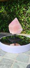 Load image into Gallery viewer, ROSE QUARTZ POLISHED ON STAND
