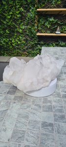 QUARTZ LEMURIAN QUARTZ CLUSTER RAW EXTRA LARGE
