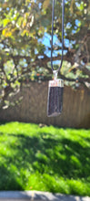 Load image into Gallery viewer, Black Tourmaline Raw Gold or Silver pendant
