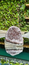 Load image into Gallery viewer, AMETHYST RAW STONE CUTBASE SELF STANDING
