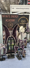 Load image into Gallery viewer, MALEFICENT WINGS AMETHYST WINGS STANDING 6FT TALL
