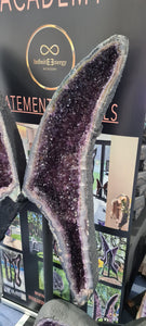 MALEFICENT WINGS AMETHYST WINGS STANDING 6FT TALL