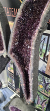Load image into Gallery viewer, MALEFICENT WINGS AMETHYST WINGS STANDING 6FT TALL
