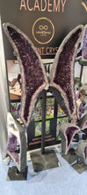 Load image into Gallery viewer, MALEFICENT WINGS AMETHYST WINGS STANDING 6FT TALL
