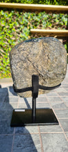 Load image into Gallery viewer, Amethyst Purple with calcite on stand from Uruguay - SE Rare High Grade - Arco-íris púrpura
