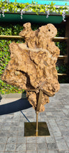 Load image into Gallery viewer, Pink Amethyst on gold stand Tower Cathedral druzy
