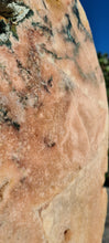 Load image into Gallery viewer, Pink Amethyst Swan on gold stand Tower Cathedral druzy Active
