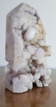 Load image into Gallery viewer, Pink Amethyst Coral Druzy Slab Geode
