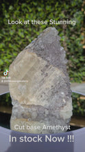 Load and play video in Gallery viewer, RAW RAINBOW AMETHYST FROM URUGUAY HIGH QUALITY
