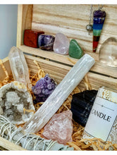 Load image into Gallery viewer, CRYSTAL HEALING CHAKRA GIFT BOX
