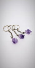 Load image into Gallery viewer, Infinite Energy Amethyst Keyring Keychain
