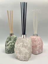 Load image into Gallery viewer, Crystal Reed diffuser Quartz Aventurine Rose Quartz Home Decor
