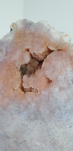 Load image into Gallery viewer, Pink Amethyst Druzy Slab with Hand made Stand
